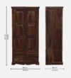 Tuscany Signature Collection Wooden Wardrobe with Wide Storage Space - Image 5