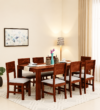 Velmont Luxury Sheesham Wood 8 Seater Dining Table and Chair Set