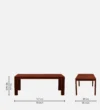 Velmont Luxury Sheesham Wood 8 Seater Dining Table and Chair Set - Image 10