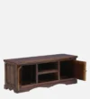 Veltrix Solid Wood TV Console with Spacious Open Shelf Design - Image 5