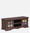 Veltrix Solid Wood TV Console with Spacious Open Shelf Design - Image 6