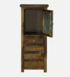 Verano Premium Solid Wood Multi Storage Cabinet with Doors - Image 8