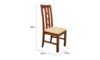 Verlon Sheesham Wood 6 Seater Dining Set In Scratch Resistant Provincial Teak Finish With Bench - Image 7