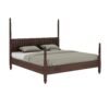 Verona Modern Sheesham Wood Platform Bed for Master Bedroom - Image 3