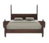Verona Modern Sheesham Wood Platform Bed for Master Bedroom - Image 5