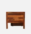 Vintira Premium Sheesham Wood Single Bed with Strong Base in Natural Shade for Home - Image 4