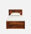 Vintira Premium Sheesham Wood Single Bed with Strong Base in Natural Shade for Home - Image 6