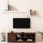 Virelix Premium Wooden Media Unit for Contemporary Homes