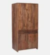 Westbury Elegant Sheesham Wood 2 Door Wardrobe with Drawer Storage - Image 6