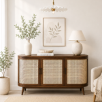 Westora Premium Solid Wood Storage Cabinet with Timeless Design