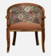 Willowcrest Solid Sheesham Wood Premium Dining Chair with Timeless Wooden Design - Image 3