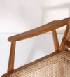 Willowford Handcrafted Wooden Dining Chair with Rich Natural Wood Grain - Image 2