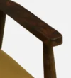 Woodhaven Solid Sheesham Wood Premium Wooden Dining Chair with Ergonomic Backrest - Image 3
