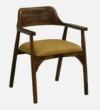 Woodhaven Solid Sheesham Wood Premium Wooden Dining Chair with Ergonomic Backrest - Image 4