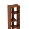 Yorvik Sheesham Wood Display Bookshelf for Modern Interiors - Image 5