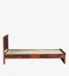 Zenvora Sheesham Wood Single Bed with Sleek Frame and Natural Finish for Bedroom - Image 5