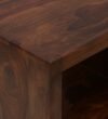 Zeravik Solid Sheesham Wood TV Console in Rich Walnut Finish - Image 4