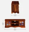 Zolvian Modern Wooden TV Cabinet with Contemporary Styling - Image 4