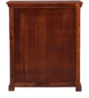 Aura Luxe Collection Bar Cabinet with LED Lighting in Deep Wenge Finish - Image 2