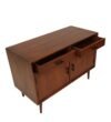 Aura Nordic Style Storage Cabinet in Wenge Finish - Image 4