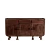 Elan Rustic Charm Storage Cabinet in Wenge Finish - Image 4
