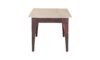 Forestwood Solid Wood 6 Seater Dining Set In Natural Walnut Finish With Bench - Image 5