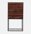Kael Designer Storage Cabinet in Wenge Finish - Image 2
