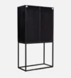 Kael Designer Storage Cabinet in Wenge Finish - Image 3