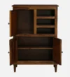 Noor Modern Multi-Utility Wooden Cabinet in Wenge Finish - Image 5