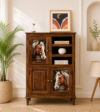 Noor Modern Multi-Utility Wooden Cabinet in Wenge Finish