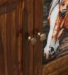 Noor Modern Multi-Utility Wooden Cabinet in Wenge Finish - Image 9