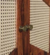 Saki Premium Solid Wood Storage Cabinet in Wenge Finish - Image 3