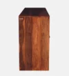 Saki Premium Solid Wood Storage Cabinet in Wenge Finish - Image 5