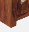 Saki Premium Solid Wood Storage Cabinet in Wenge Finish - Image 10