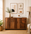 Vero Studio Craft Wooden Cabinet in Wenge Finish