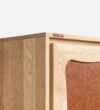 Zia Classic Wood Storage Cabinet in Wenge Finish - Image 2