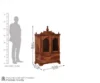 Harivansh Traditional Sheesham Wood Prayer Temple - Image 3