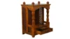 Moksh Premium Solid Sheesham Wood Pooja Ghar - Image 3