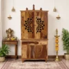 Shivansh Traditional Solid Sheesham Wood Prayer Mandir